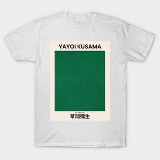 Yayoi Kusama Green Infinity Nets No 1 T-Shirt